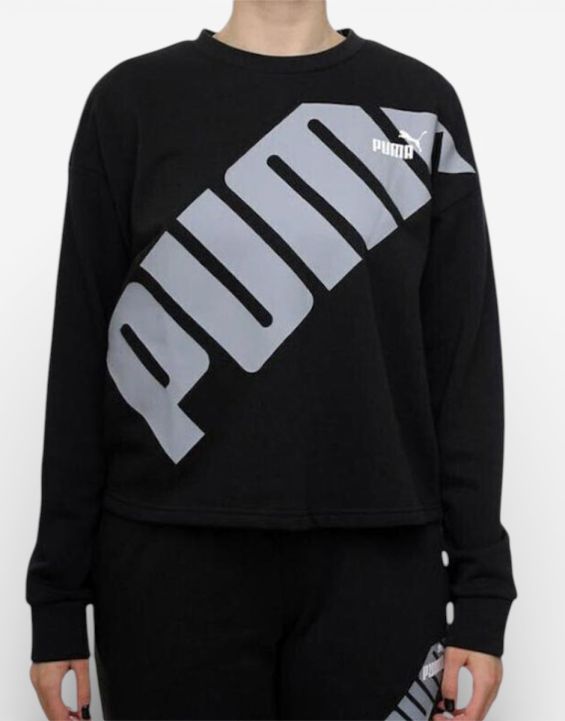 'PUMA Power Crew Sweatshirt Black