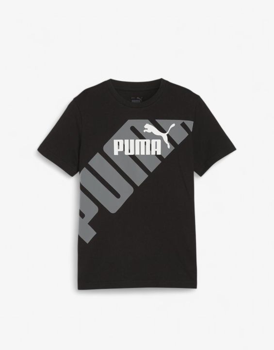 'PUMA Power Graphic Tee Black