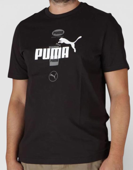 'PUMA Power Graphic Tee Black M