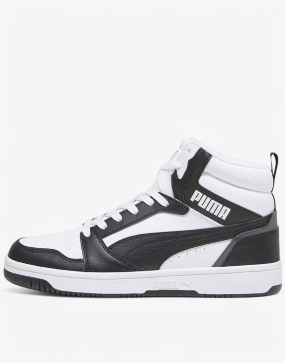 'PUMA Rebound V6 Shoes White/Shadow Grey