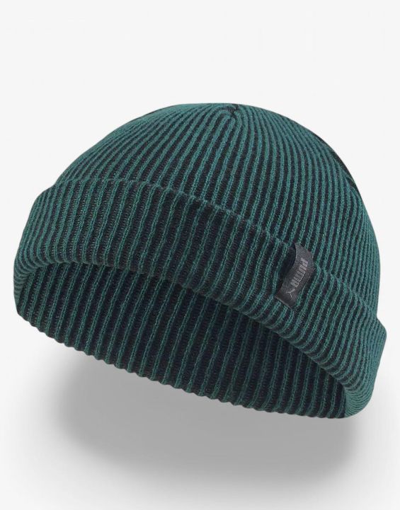 'PUMA Ribbed Fisherman Beanie Green 'PUMA Ribbed Fisherman Beanie Green