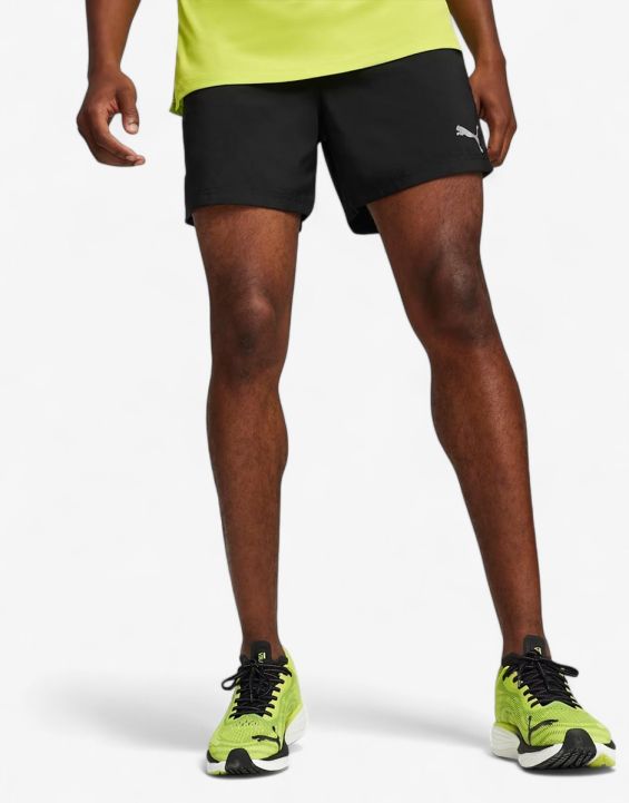 'PUMA Run Favorite Velocity Shorts Black/Lime 'PUMA Run Favorite Velocity Shorts Black/Lime
