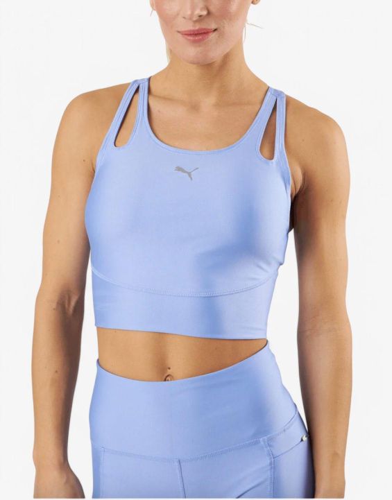 'PUMA Run Ultraform Crop Tank Purple 'PUMA Run Ultraform Crop Tank Purple