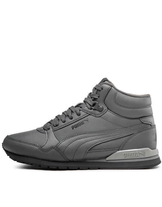 'PUMA ST Runner V3 Mid Leather Shoes Grey