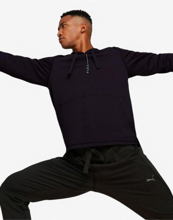 'PUMA Studio Plastic-Free Training Hoodie Black