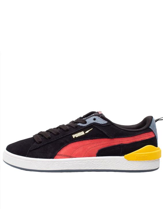 'PUMA Suede Bloc Leather Shoes Black