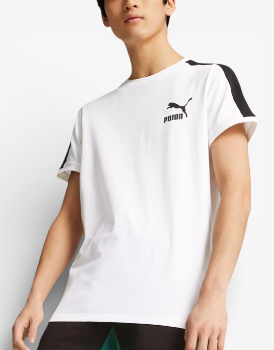 'PUMA T7 Iconic Tee White