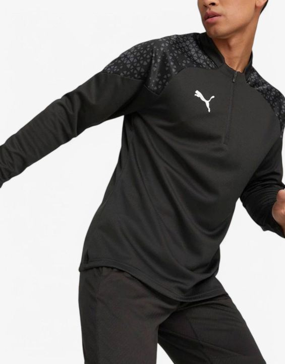 'PUMA TeamCup Training 1/4 Zip Top Black