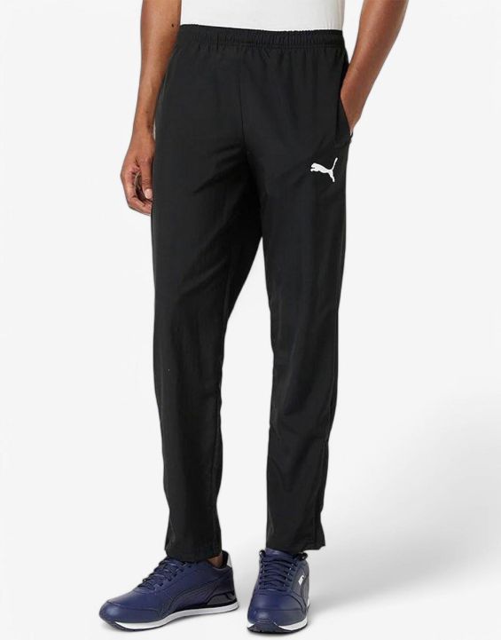 'PUMA TeamRise Sideline Pants Black 'PUMA TeamRise Sideline Pants Black