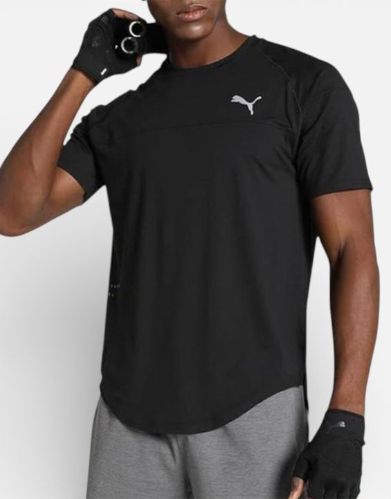 'PUMA Train Cloudspun Tee Black