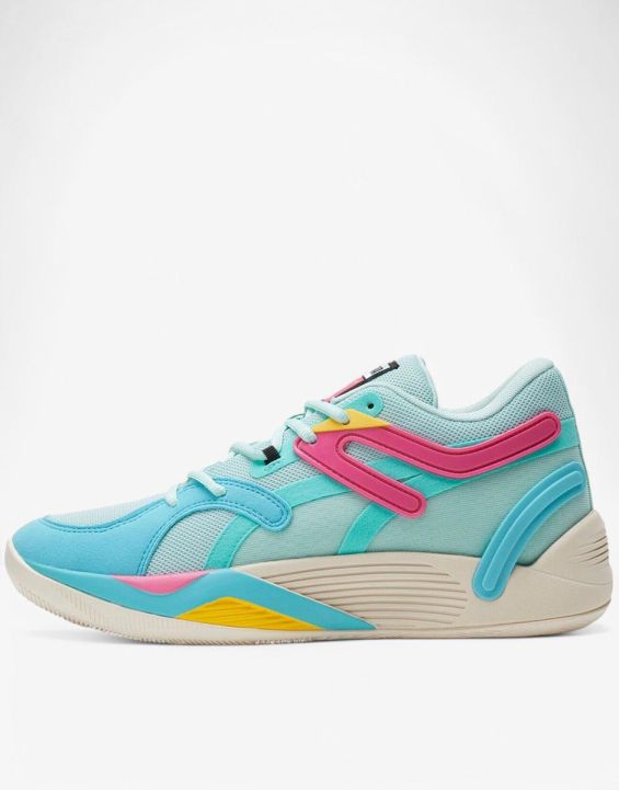 'PUMA Trc Blaze Court Basketball Shoes Blue/Multi