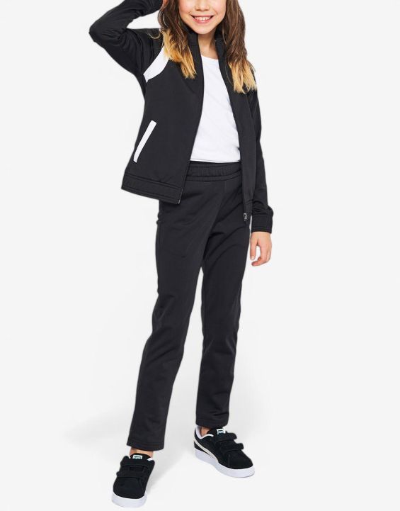 'PUMA Tricot Full-Zip Tracksuit Black 