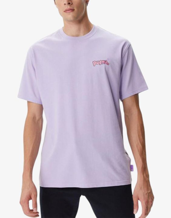 'PUMA x 8 Enjamin Graphicl Tee Violet