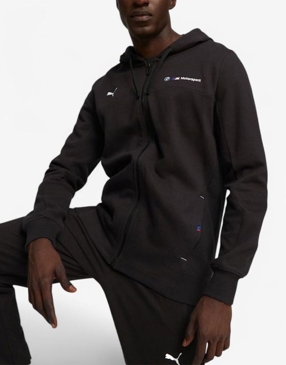 'PUMA x BMW M Motorsport Hooded Sweat Jacket Black