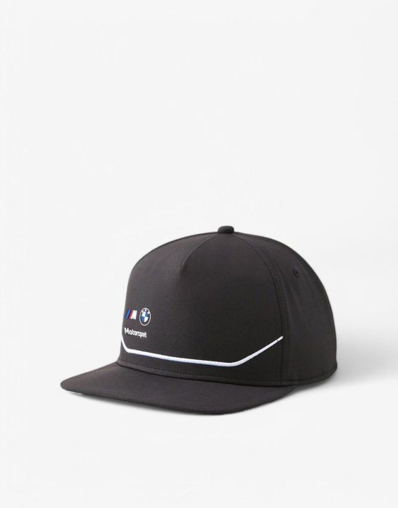 'PUMA x Bmw M Motorsport Flat Brim Cap Black