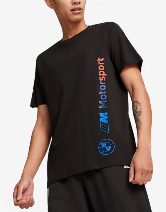 'PUMA x Bmw M Motorsport Logo Tee Black 'PUMA x Bmw M Motorsport Logo Tee Black