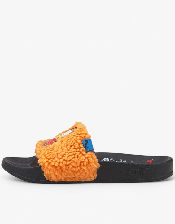 'PUMA x Garfield Leadcat 2.0 Slides Orange/Black