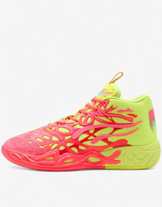 'PUMA x LaMelo Ball MB.04 Basketball Shoes Pink/Yellow