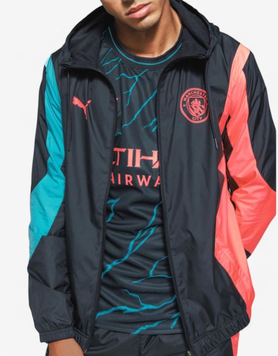 'PUMA x Manchester City FC Pre-match Anthem Jacket Dark Navy/Multi