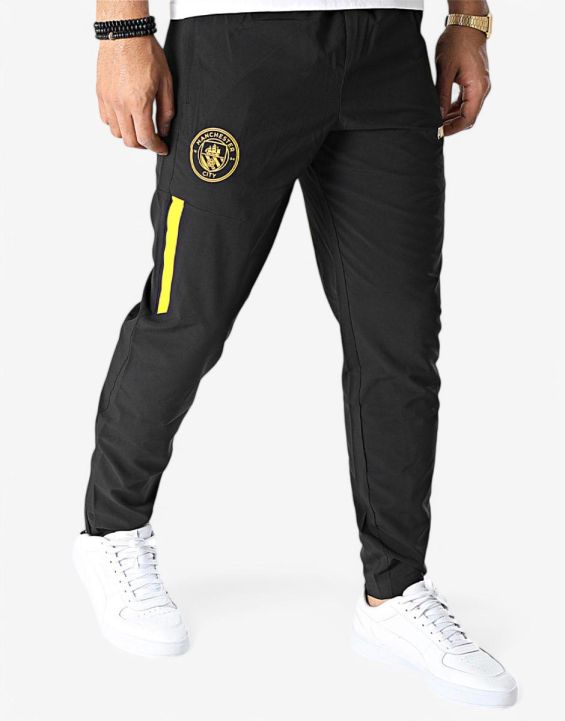 'PUMA x Manchester City FC Woven Pants Black/Yellow 'PUMA x Manchester City FC Woven Pants Black/Yellow