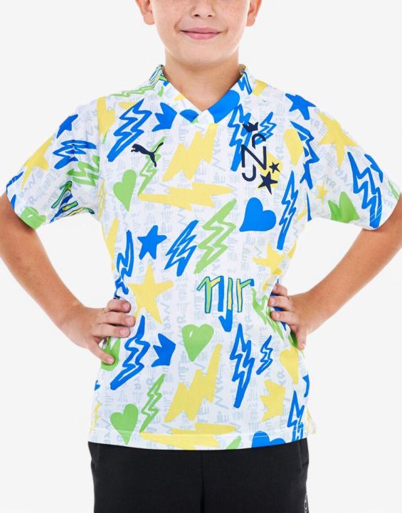 'PUMA x Neymar Jr Youth Football Tee Multicolor