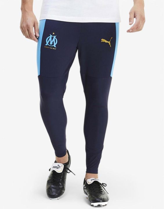 'PUMA x Olympique de Marseille Training Pants Blue 'PUMA x Olympique de Marseille Training Pants Blue