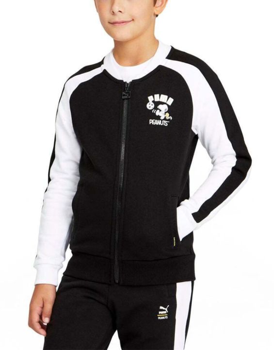 'PUMA x Peanuts T7 Track Jacket Black
