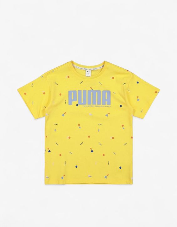 'PUMA x Tinycottons Tee Yellow