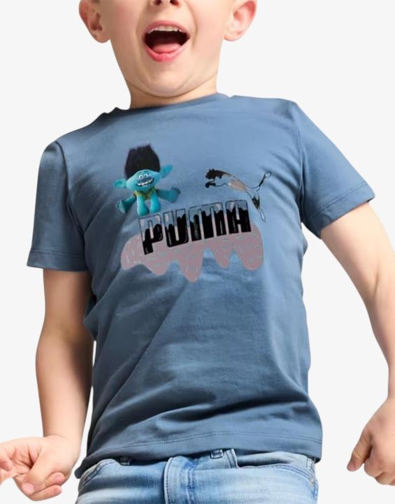 'PUMA x Trolls Tee Blue