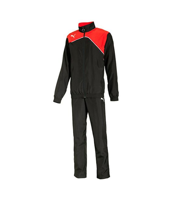 'PUMA Boy BTS Woven Tracksuit Red