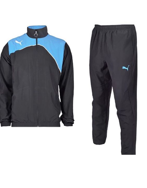 'PUMA Boy BTS Woven Tracksuit Blue