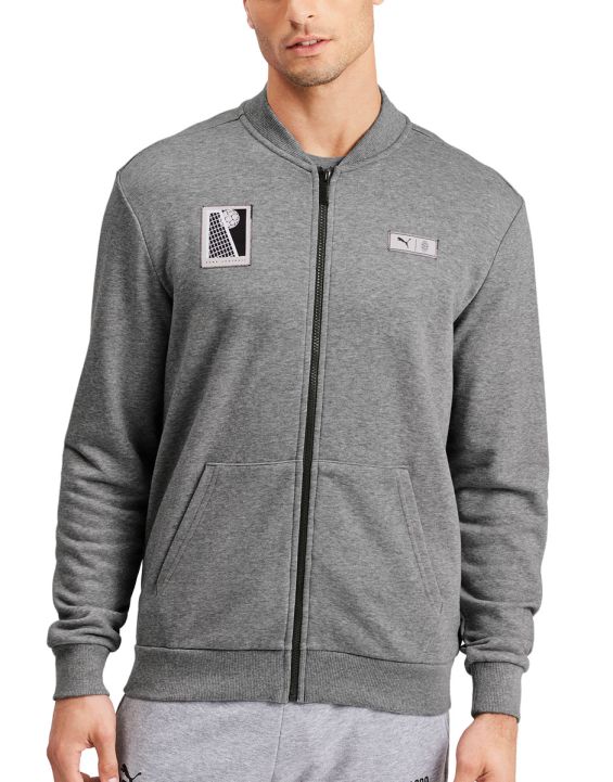 'PUMA AC Milan Premium Bomber Jacket Grey