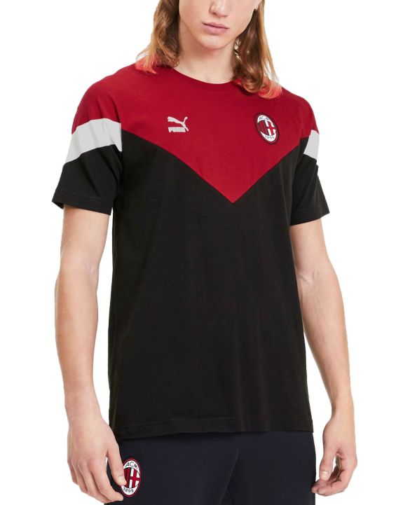 'PUMA Ac Milan Iconic Mcs Tee Black