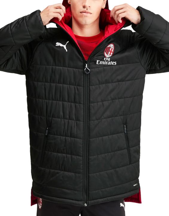 'PUMA Ac Milan Reversible Bench Jacket Black