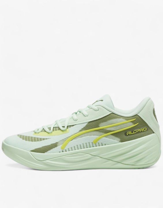 'PUMA All-Pro Nitro Basketball Shoes Green
