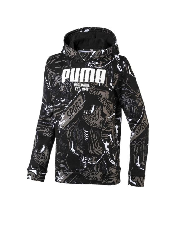 'PUMA Alpha AOP Hoody Black