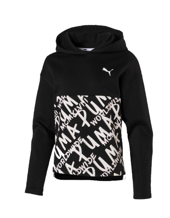 'PUMA Alpha Hoody Fl Black