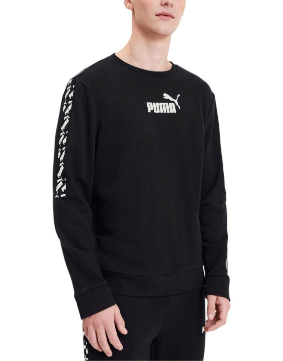 'PUMA Amplified Crew Blouse Black