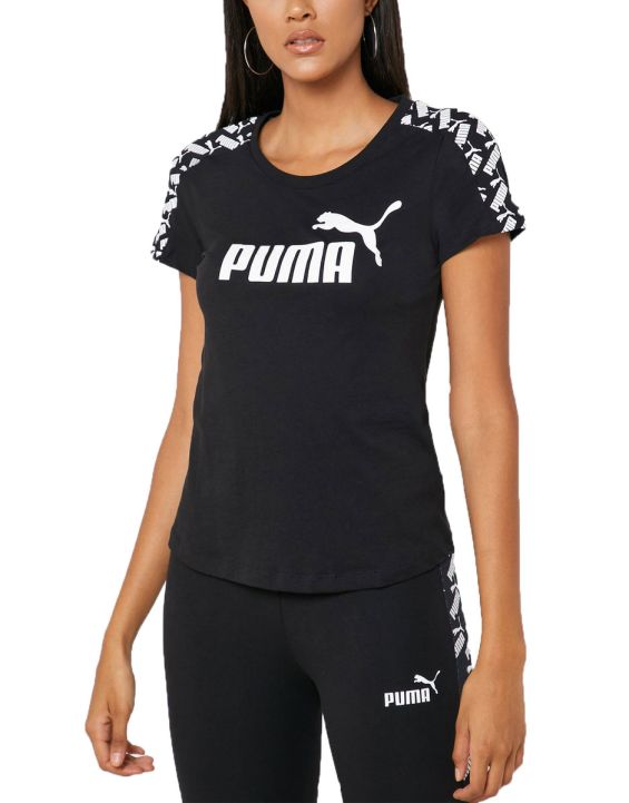 'PUMA Amplified Tee Black