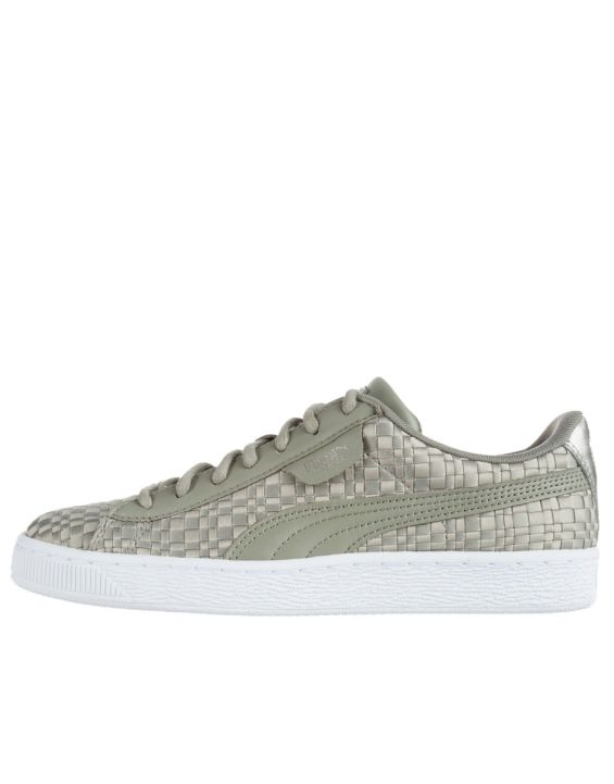 'PUMA Basket Satin Green