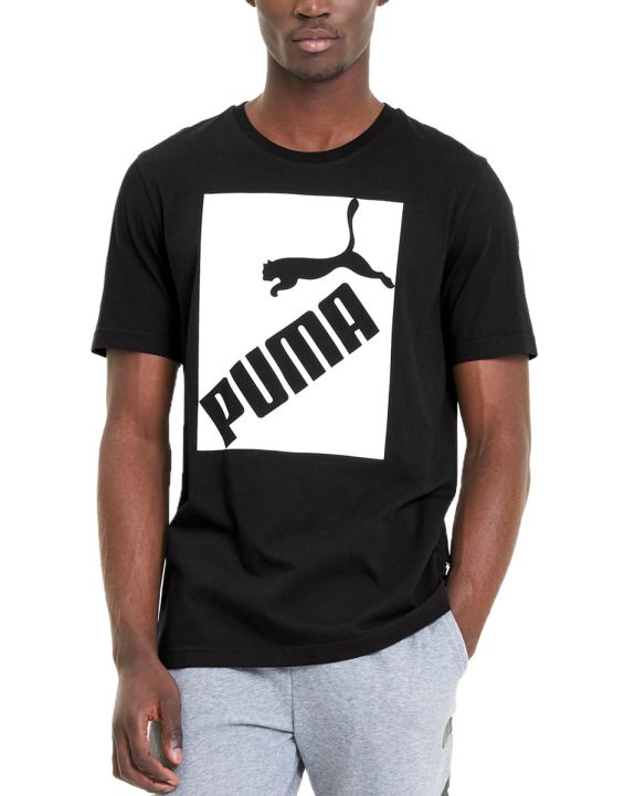 'PUMA Big Logo Tee Black