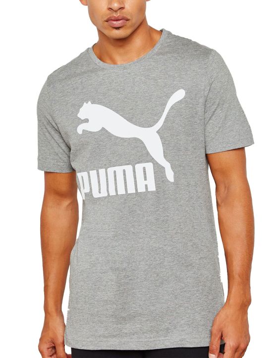 'PUMA Classics Logo Tee Grey