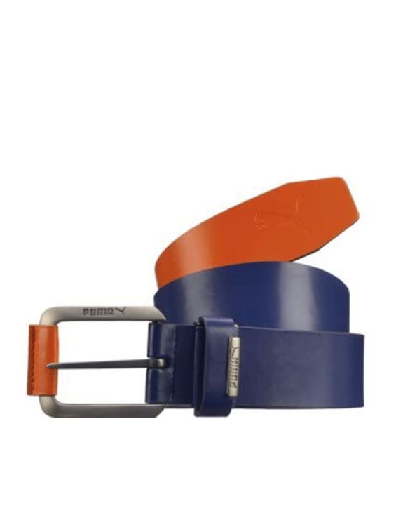 'PUMA Colorblock Cut To Lenght Belt Blue/Orange