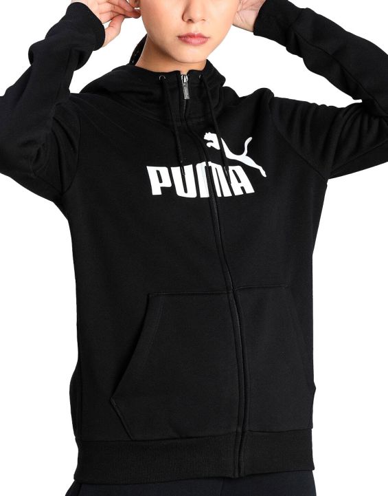 'PUMA Ess Tr G Zip Hoodie Black