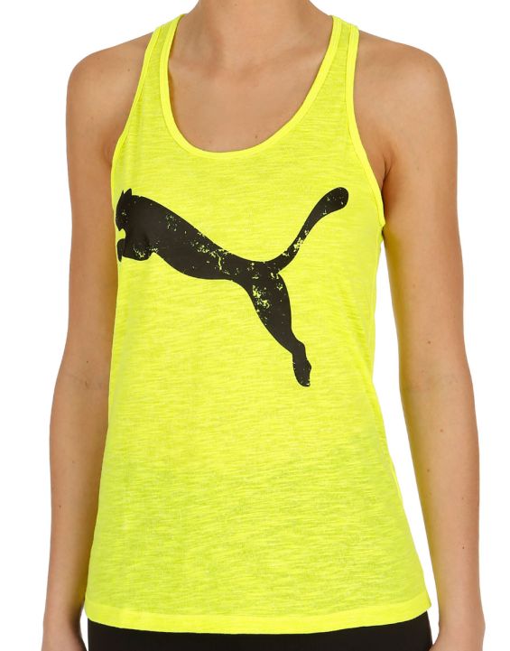 'PUMA Essential Drirelease Tank Yellow