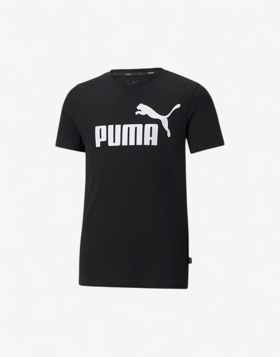 'PUMA Essentials Logo Tee Black/White