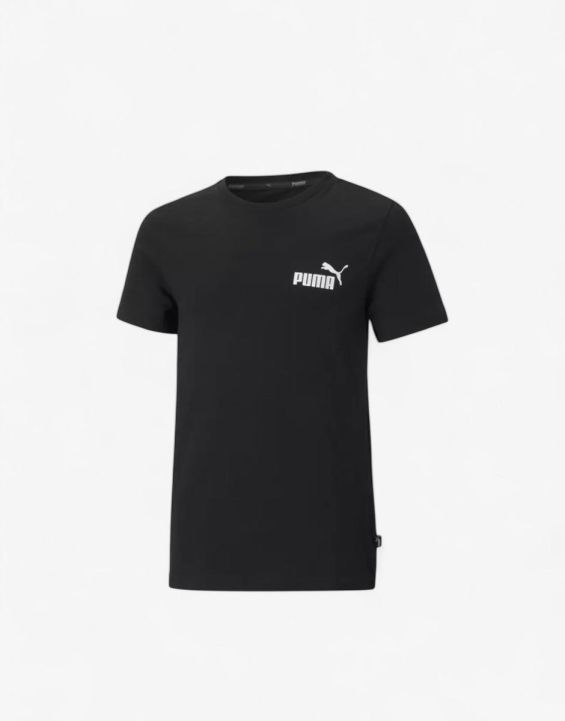 'PUMA Essentials Small Logo Tee Black B