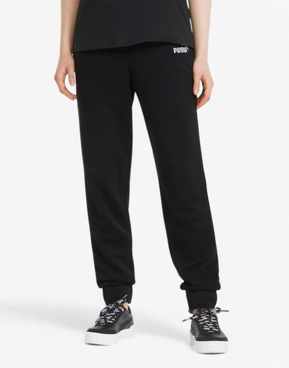 'PUMA Essentials+ Embroidery Pants Black