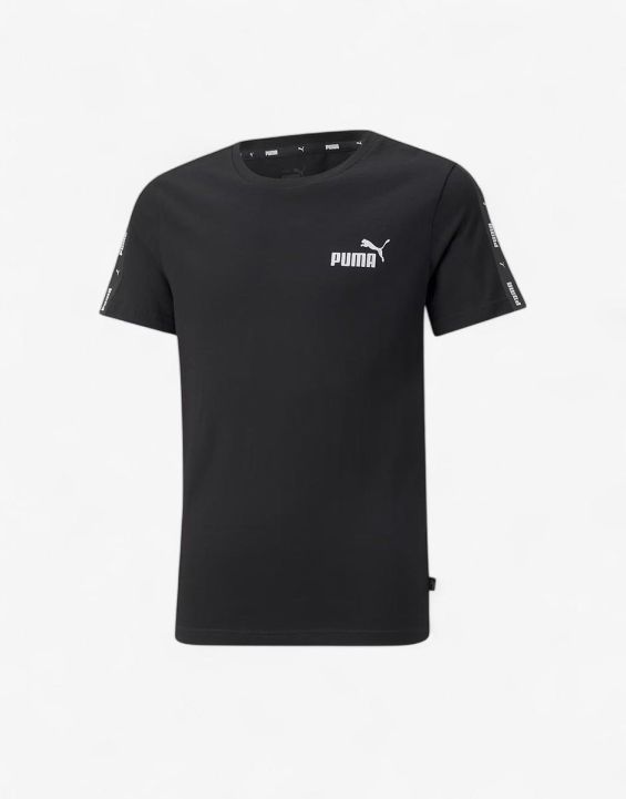'PUMA Essentials+ Tape Tee Black