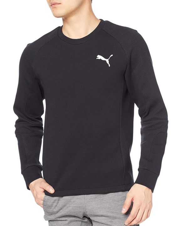 'PUMA Evostripe Sweatshirt Black